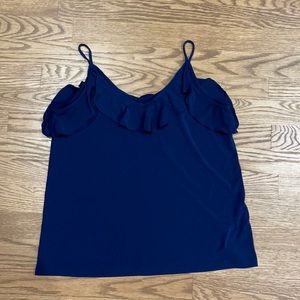 XS navy Banana Republic tank